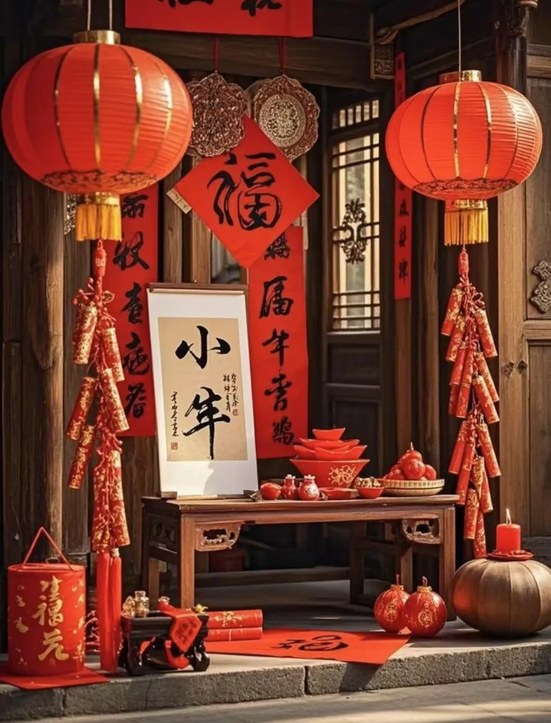過小年，迎大年，人間至味是團(tuán)圓